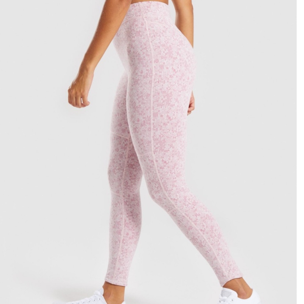 Gymshark Fleur Texture Leggings